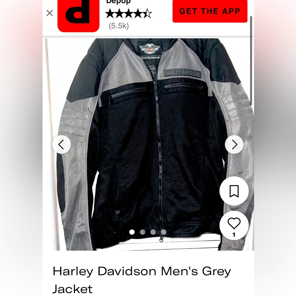 Harley Davidson jacket worn twice like new.
